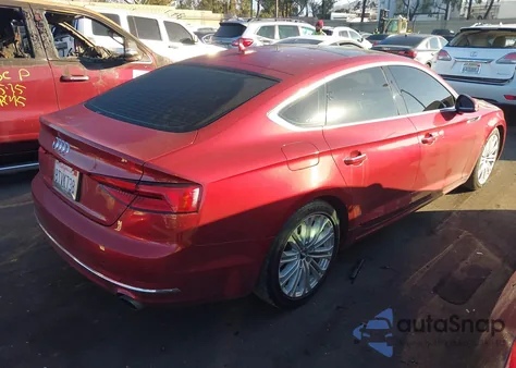 2018 Audi A5 2.0T Premium z USA, uszkodzony, nr VIN WAUBNCF58JA006149